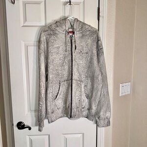 Supreme zip up hoodie